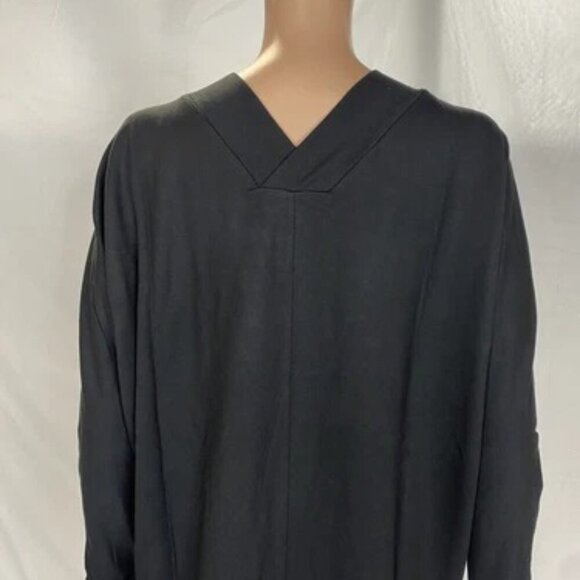 NEW HATCH Womens The Visitor Maternity Dress Size Petite Small Black - Picture 4 of 12